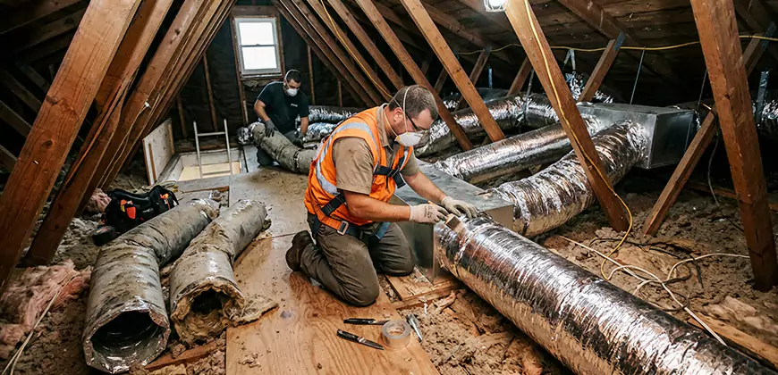 AC Duct Replacement in Orem