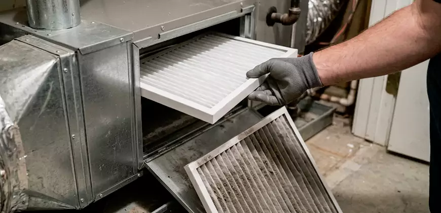 Window and Split Unit Filter Cleaning in Orem