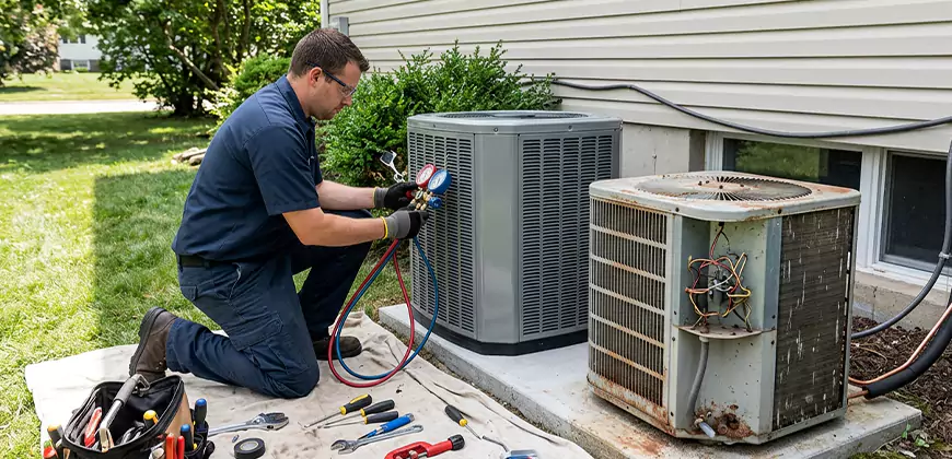 Seasonal AC Checkup in Orem