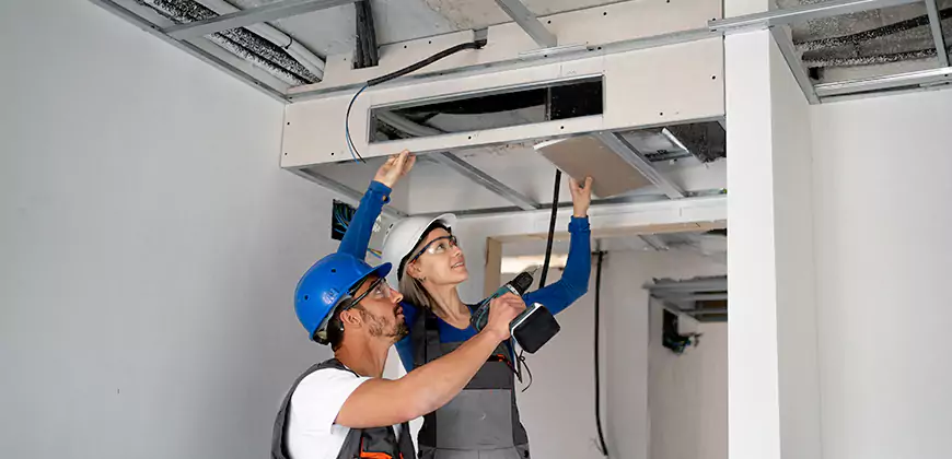 Duct Insulation and Condensation Repair in Orem