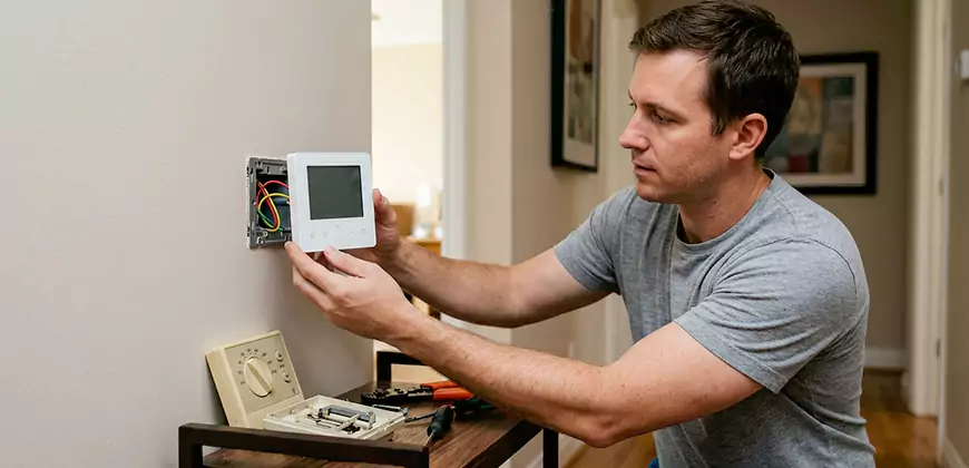 Heat Pump Thermostat Configuration in Orem