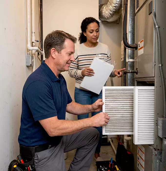 Why Orem, UT Homeowners Choose Desert Star HVAC for AC Filter Cleaning?